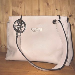 Guess Bag: Taupe, Leather, Medium size